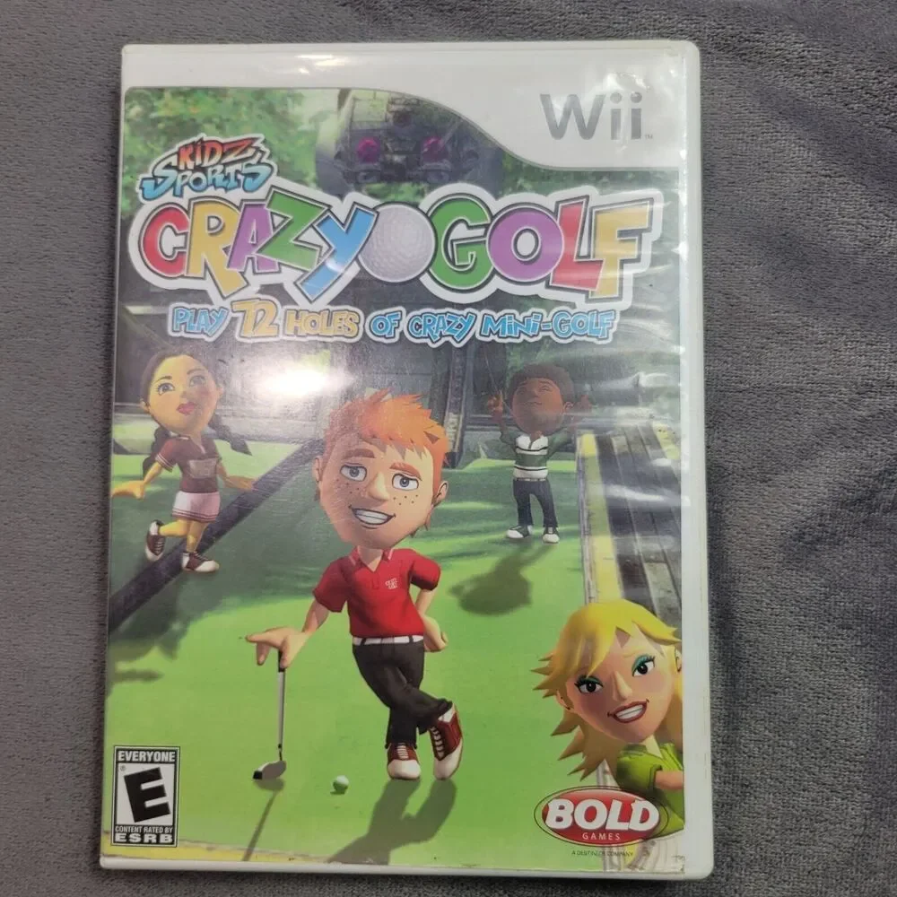Kidz Sports Crazy Golf Wii Game By Bold Games